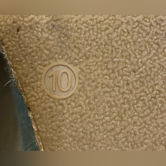 Big Buddha Denim Espadrille Platform Sandals size 10 - Picture 11 of 11